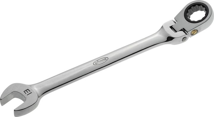 Produktbild Vigor Gelenk Ratschen-Ring-Maulschlüssel ∙ V2809 ∙ Aussen Sechskant Profil, Aussen Doppel-Sechskant P… (13 mm)