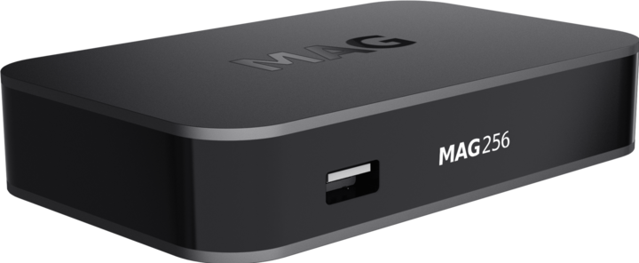 Image du produit infomir MAG 256 IPTV SET TOP BOX Lecteur multimédia Internet TV IP, HEVC/H.265 (IPTV (ready))