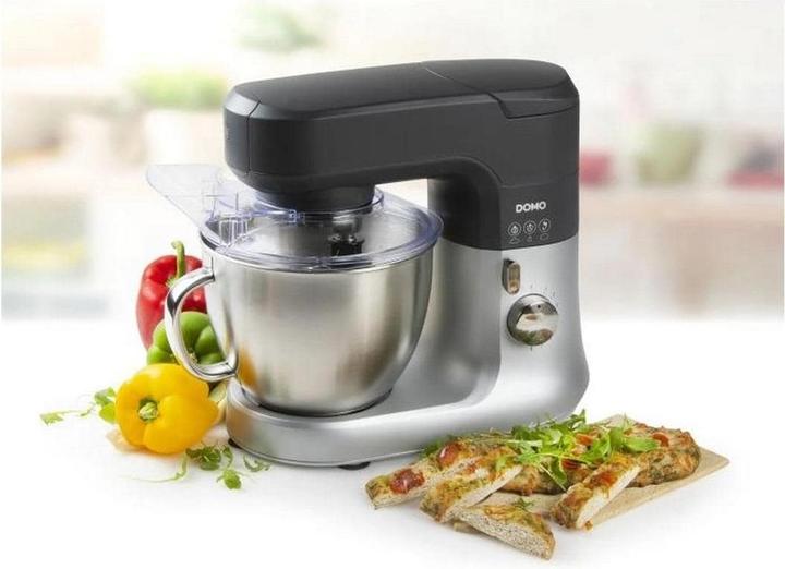 Produktbild Domo Küchenmaschine Komplettset 4,5 Liter Schale DO9182KR Profi-Knetmaschine (1000 W)