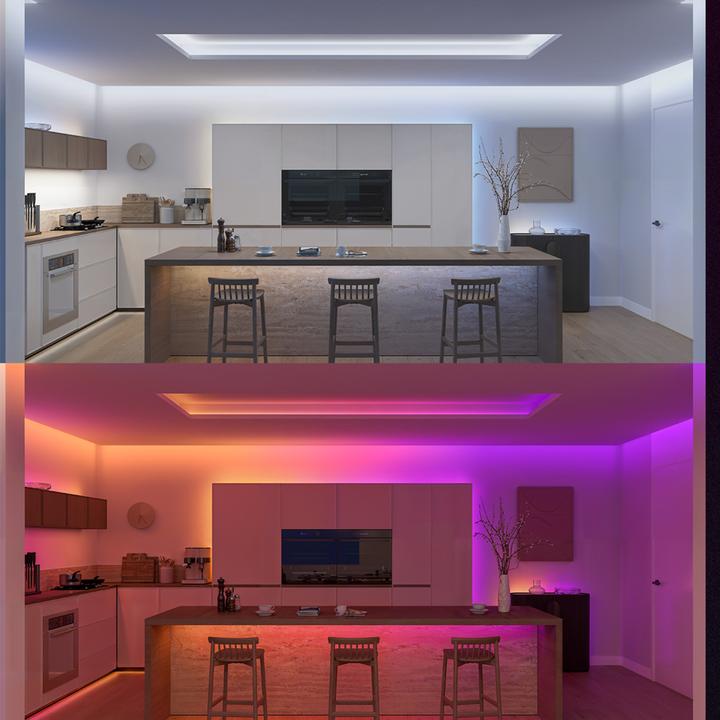 Produktbild Philips Hue Flux Ultra Bright Gradient Lightstrip (RGBIC, 1000 cm, Indoor)