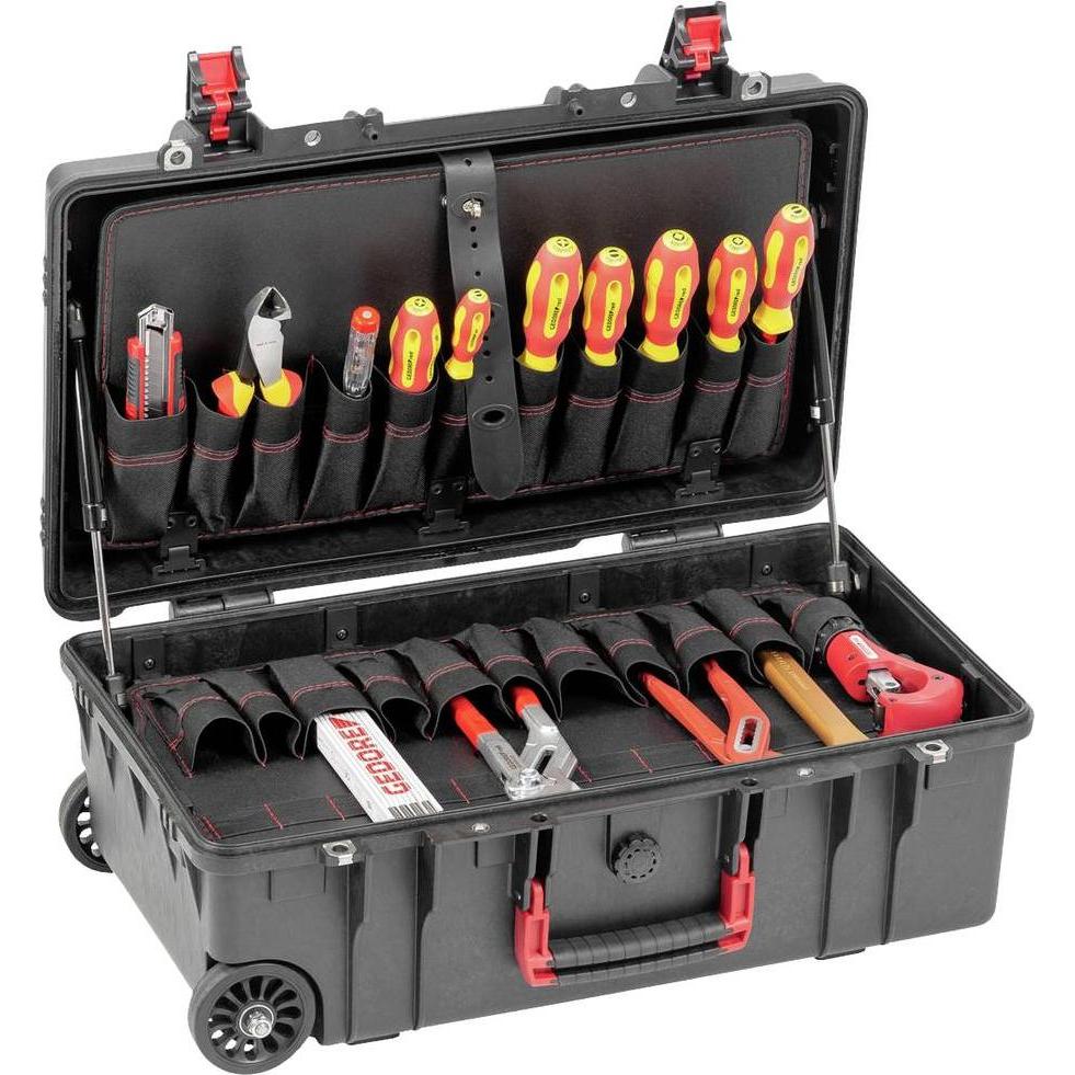 Gedore, Cassetta degli attrezzi, RED 3301644 R21902072 Werkzeugkoffer Sanitär 72-teilig (72 pezzi)