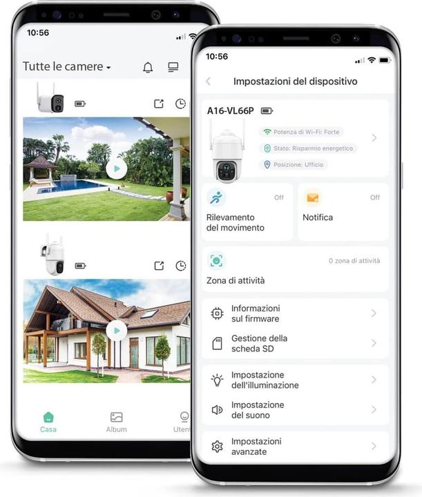 Immagine prodotto Land A16-VL66P telecamera di sorveglianza Telecamera di sicurezza IP Interno e esterno 1920 (1920 x 1080 Pixels)