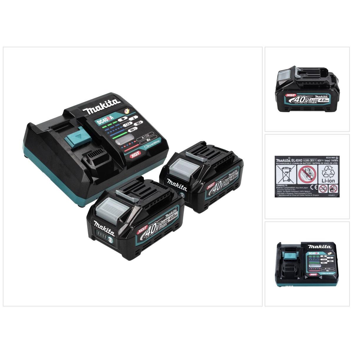 Thumbnail - Makita, Werkzeugakku + Ladegerät, Power Source-Kit (40 V)