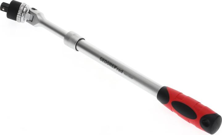 Actual product image Gedore Red red R60110009 2K-joint telescopic ratchet 1/2 430-580 mm (1/2")