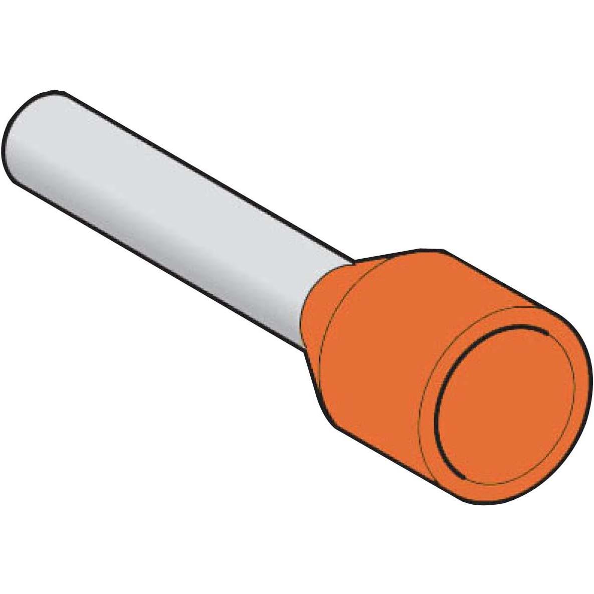 Schneider Electric, Collegamento per cavi, DZ5CE042, Rosso, 4 mm², Stagno, 100 pezzi, UL, 1 cm