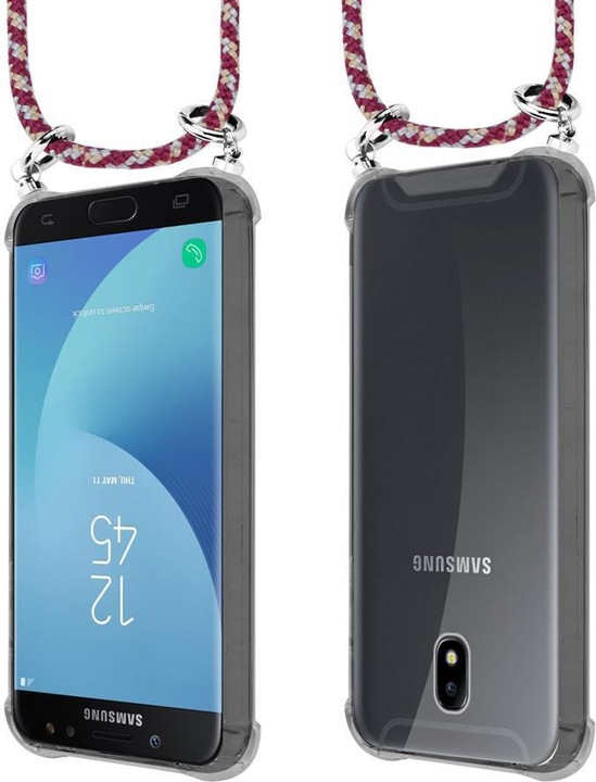 Produktbild Cadorabo TPU Handy Kette SILBER Cover