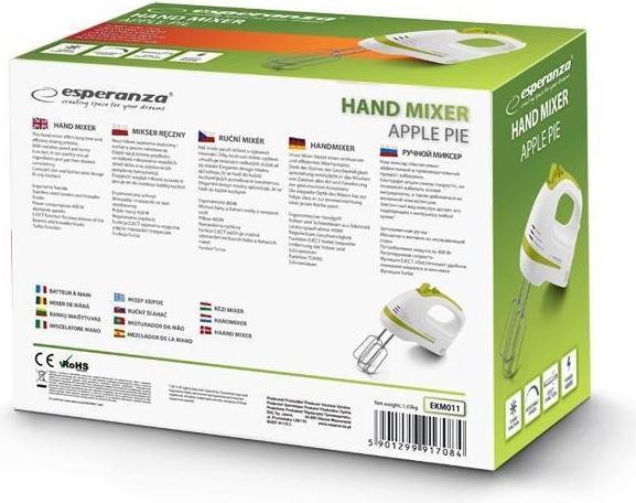 Produktbild Esperanza EKM011 Apple Pie (400 W)