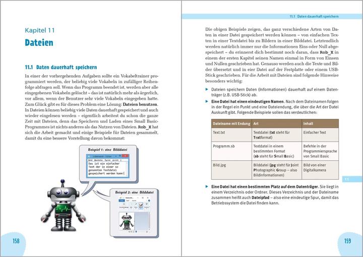 Actual product image Programmieren lernen für Kinder mit Small Basic (German, Dirk Hardy, 2021)