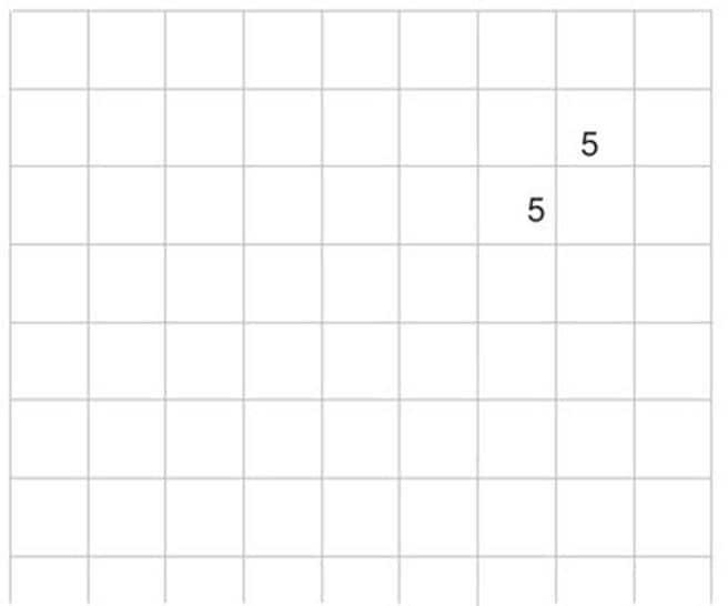 Image du produit Ingold-Biwa Heftblatt mit Rand, 2-Loch A4, Kariert, 500 Stück