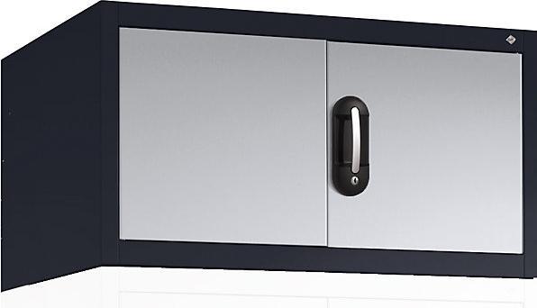 Black grey, White aluminium