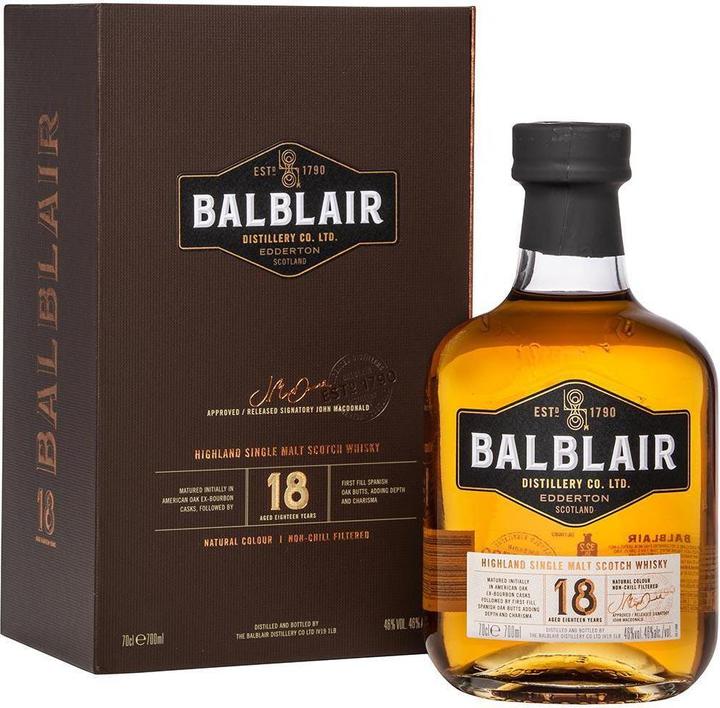 Immagine prodotto Balblair 18 Years (Single Malt, Whisky scozzese, 1 x 70 cl)