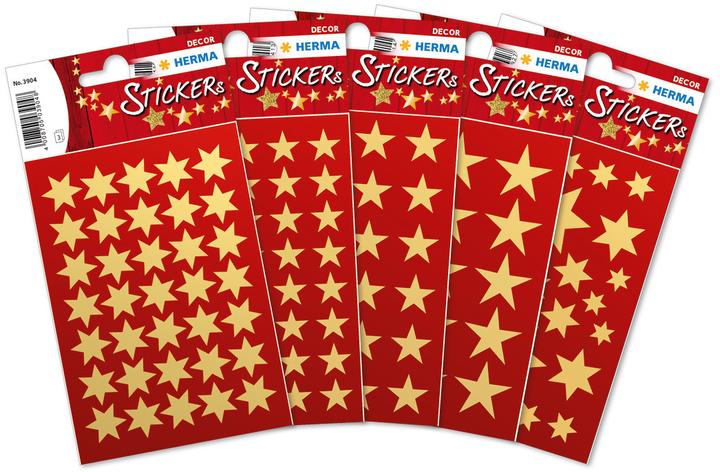 Actual product image HERMA Sticker stars