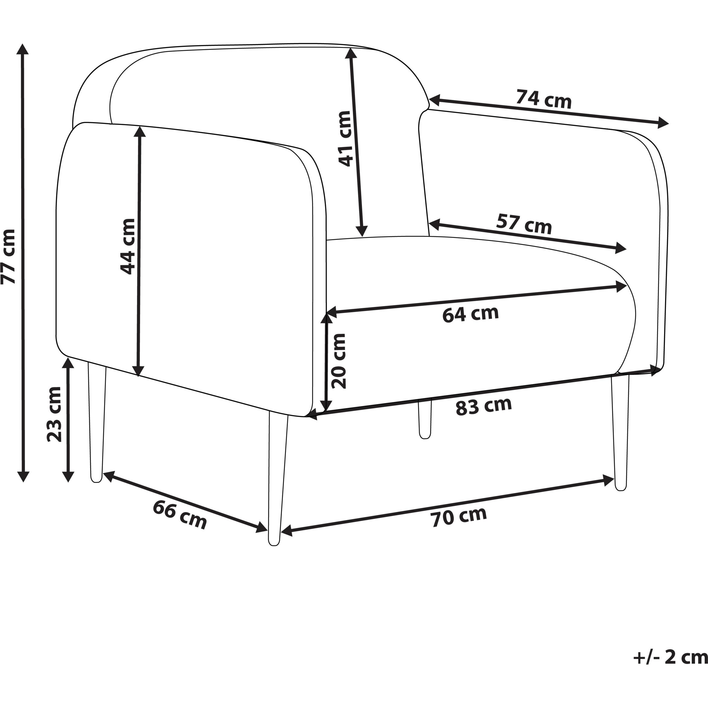 Thumbnail - Beliani, Sessel, Stouby