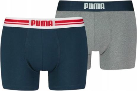 Actual product image Puma Herren Everyday Boxershorts mit platziertem Logo, 2er-Pack (XL, pack of 2)