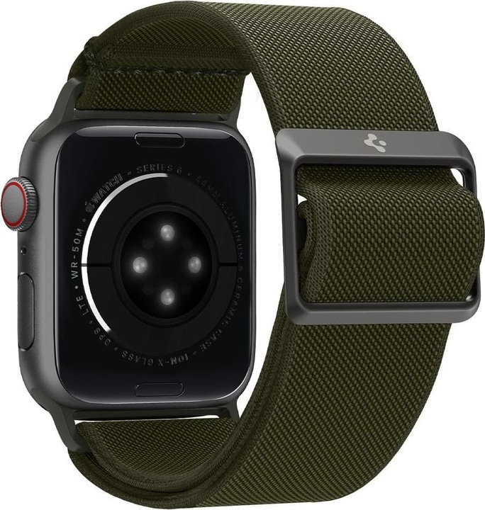 Image du produit Spigen Bande Fit Lite pour Apple Watch Series 42, 44, 45, 49 mm - kaki (42 mm, 44 mm, 45 mm, 49 mm, Nylon, Apple Watch Series 2, Apple Watch Series 3, Apple Watch Series 4, Apple Watch Series 5, Apple Watch Series 6, Apple Watch Series 7, Apple Watch SE, Apple Watch Ultra, Apple Watch Ultra 2)