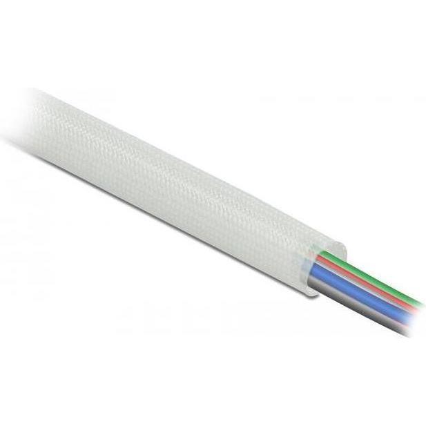 Thumbnail - Delock, Kabelschutz + Kabelführung, Fiberglass Sleeving (Kabeldurchlass, 10000 mm)