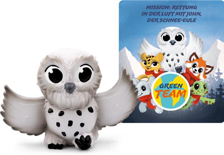 Immagine prodotto Tonies Audiosystem Hörfigur Green Team - Mission Rettung aus der Luft mit John, der Schnee-Eule (Tedesco)