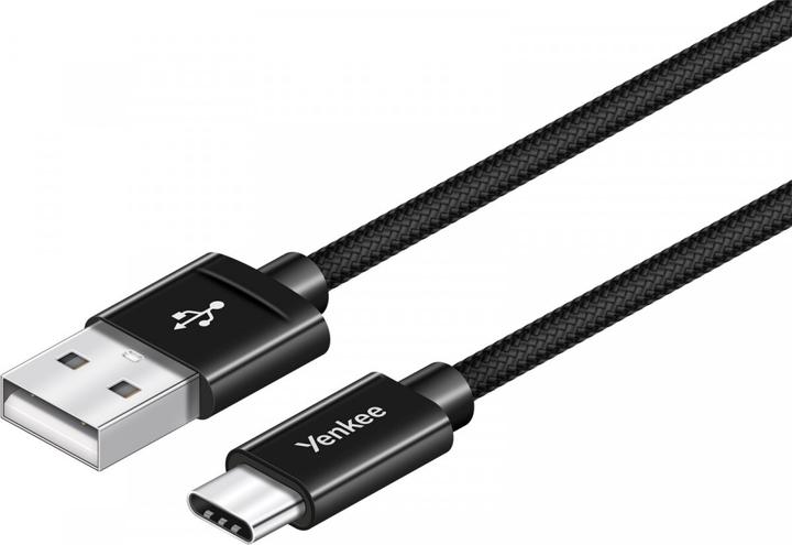 Produktbild Sencor USB-Kabel USB-A - USB-C 1 m Schwarz (YCU 301 BK) (1 m, USB 2.0)