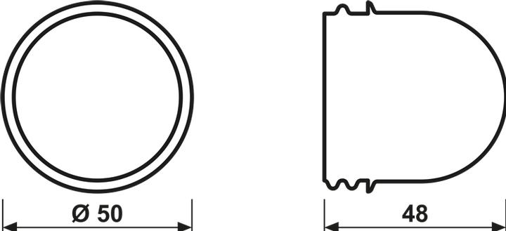 Actual product image JUNG Replacement cover gn high weight 37G
