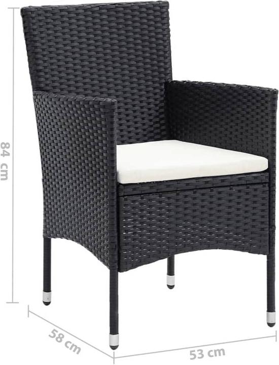 Produktbild vidaXL Essgruppe (185 x 90 x 74 cm)