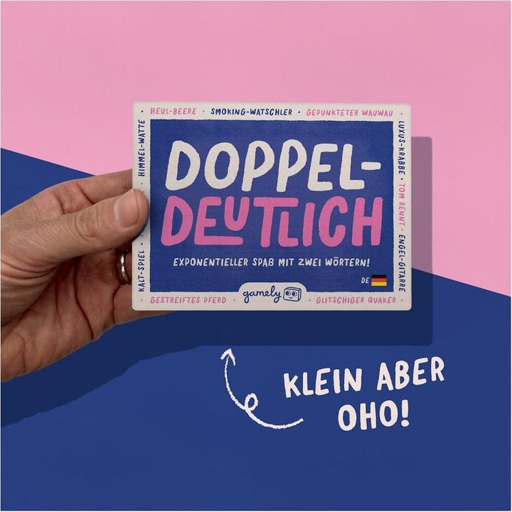 Actual product image Gamely D Version von Clues in Twos (German, 2 - 8 Players)