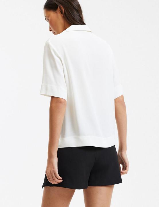 Immagine prodotto La Redoute Collections Camicetta a maniche corte con collo a bavero (36)