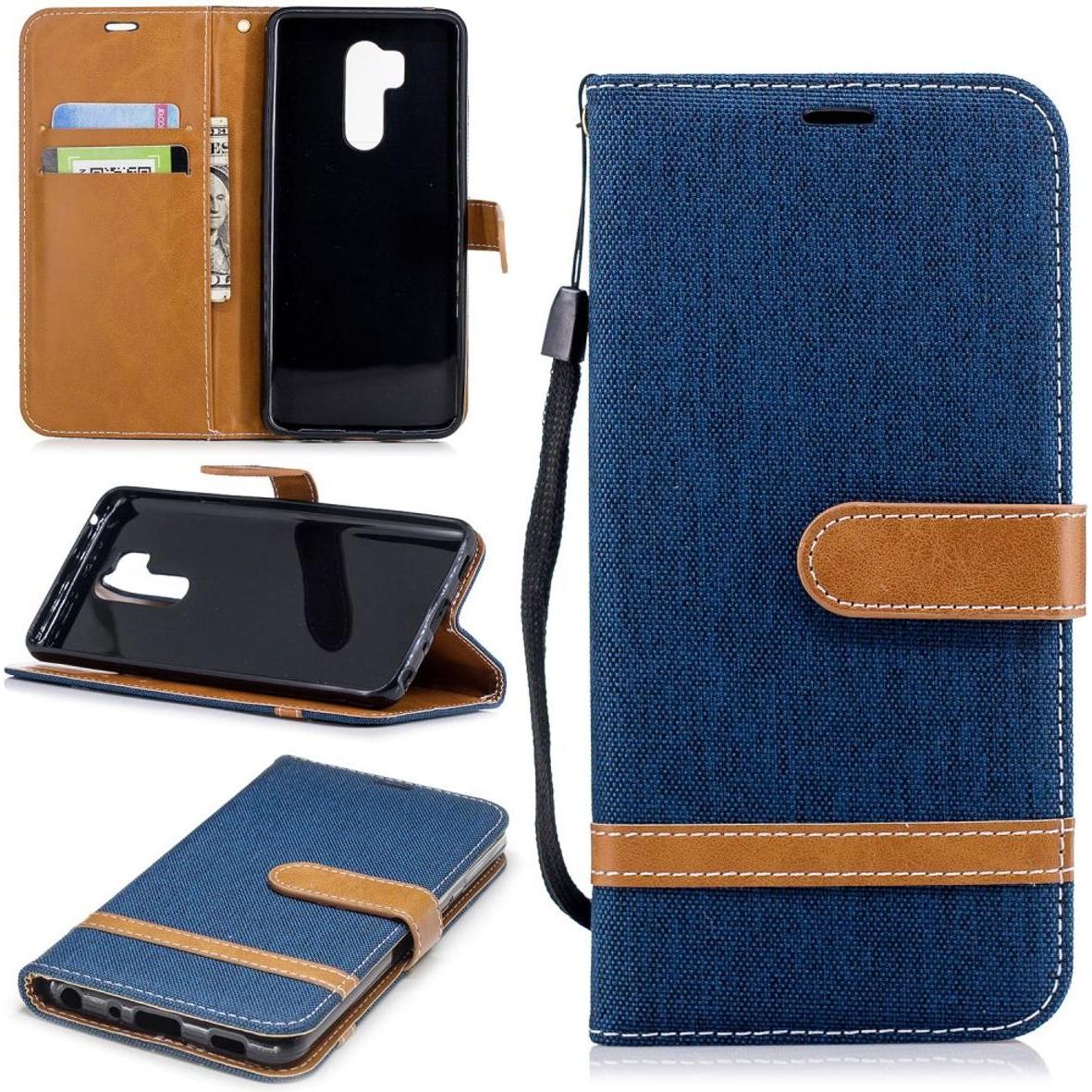 König Design Hülle Handy Schutz für LG G7 Case Cover Tasche Wallet Etui Handyhülle Bumper Neu (LG G7), Smartphone Hülle,...