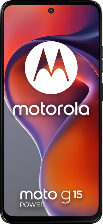 Actual product image Motorola moto g15 power (256 GB, Grey, 6.72", Dual SIM, 50 Mpx, 4G)