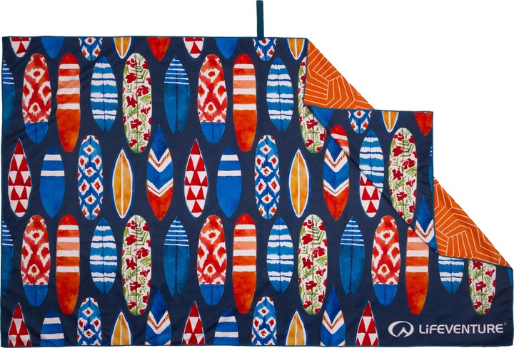 Lifeventure Recycled SoftFibre Trek Towel, Surfboards, Giant (150 x 90 cm)