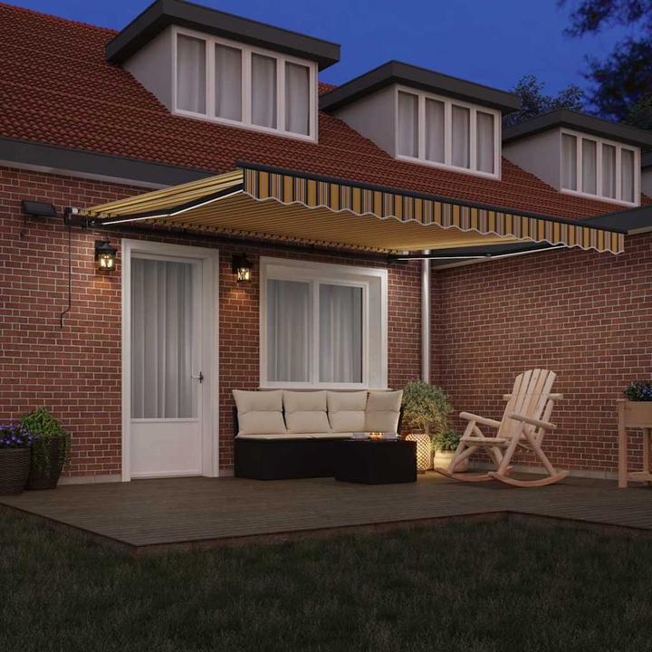 Actual product image vidaXL Retractable awning (3.50 m)