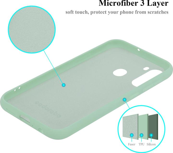 Produktbild Cadorabo TPU Liquid Silicone Case Cover (Samsung Galaxy A21)