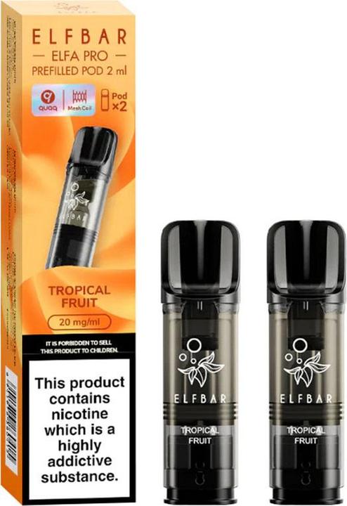 Actual product image Elfbar Elfa Pro (Pineapple, Kiwi, Mango, Banana)