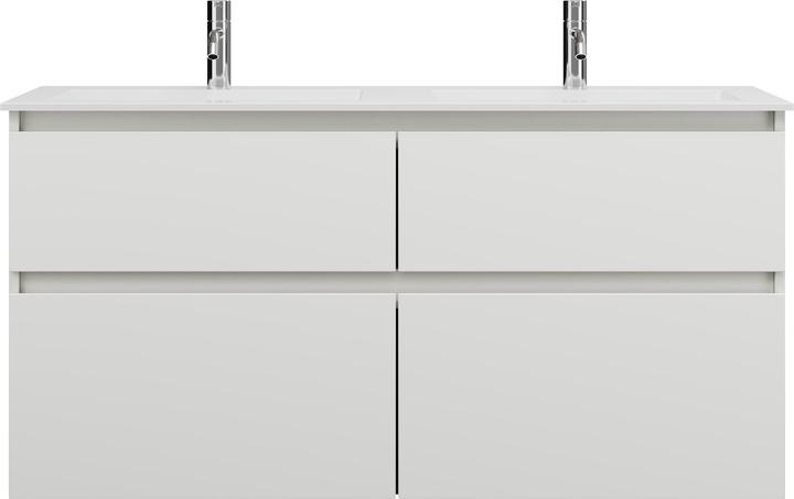 Bianco opaco con bordo laser