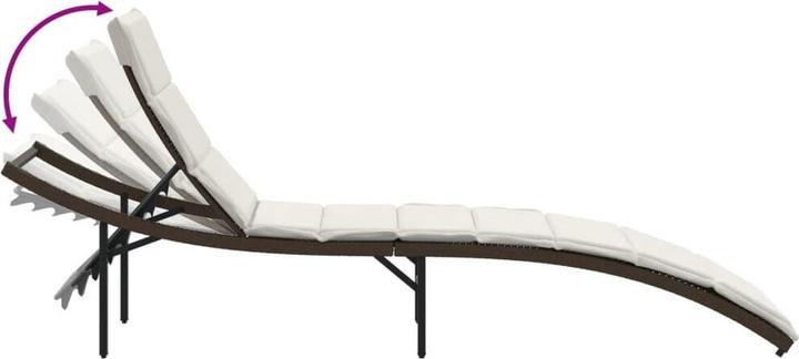 Actual product image vidaXL Sonnenliege (199 cm)