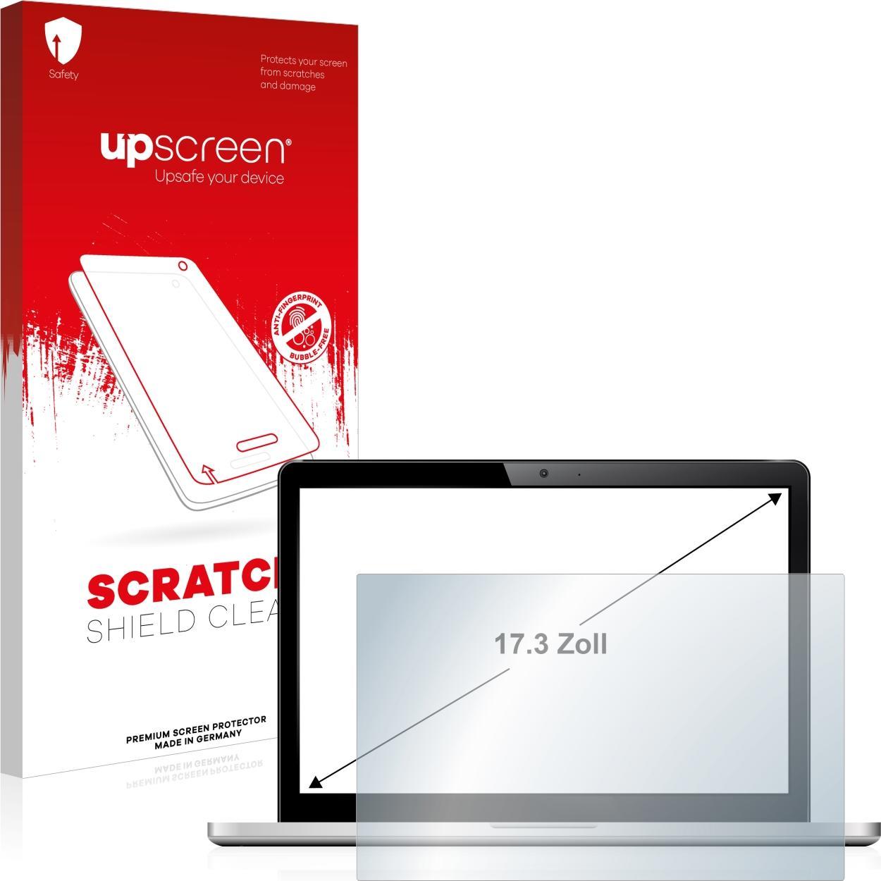upscreen Scratch Shield Displayschutz (43.90", 16 : 9), Notebook Schutzfolie