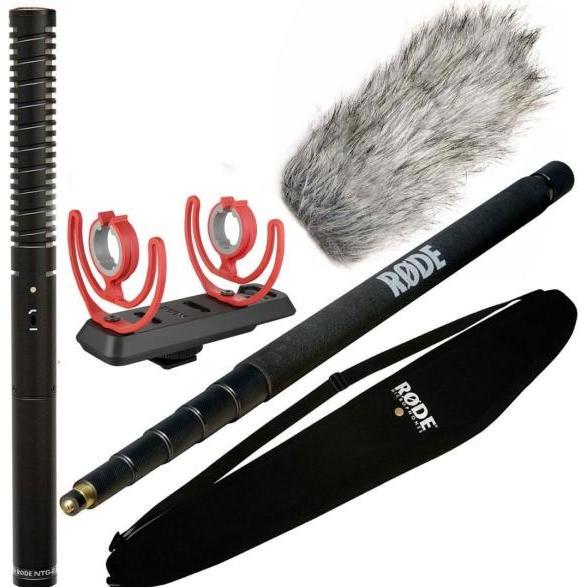 Thumbnail - RØDE NTG-2 mit Deadcat mit SM3-R mit Boompole 3m und Bag, Mikrofon