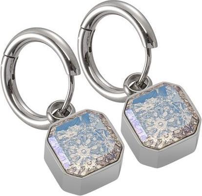 Actual product image Luz de Luna Jewelry Ohrhänger Estrella Hexa (Stainless steel)