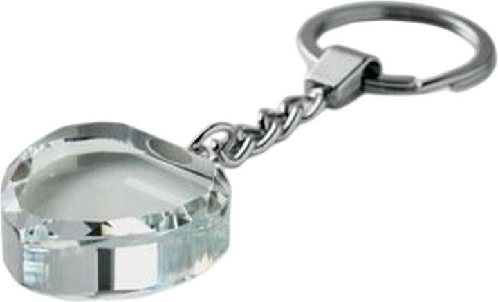 Actual product image MidOcean Heartward Heart Glass Keyring