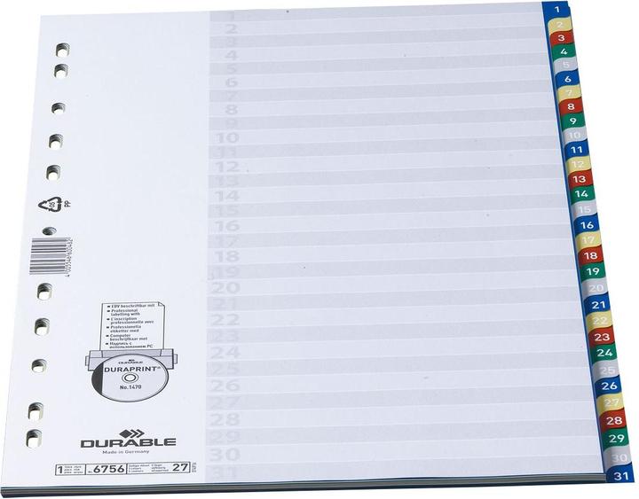 Immagine prodotto Durable Registri PP, varie versioni, singolo