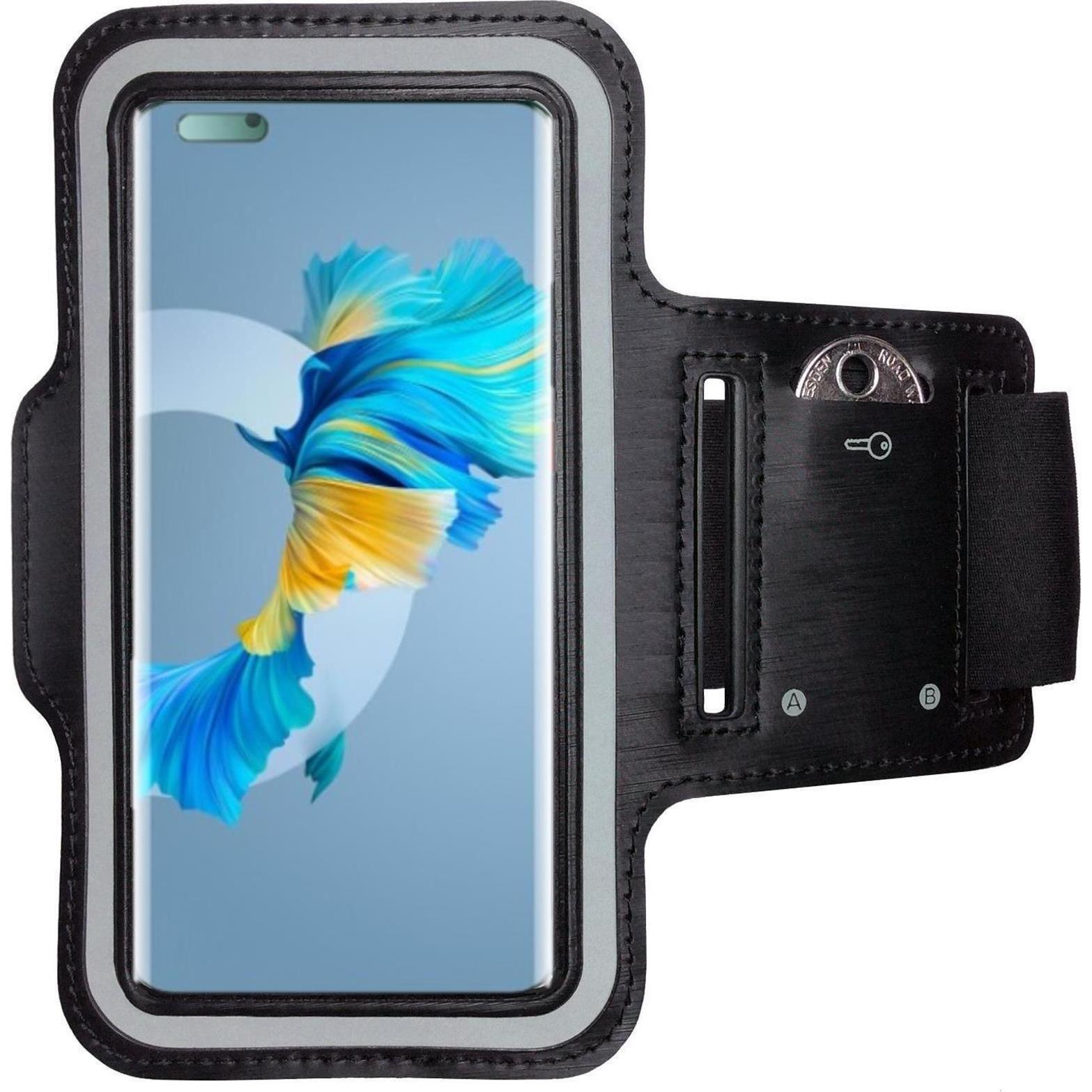 CoverKingz Sportarmband für Huawei Mate 40 Pro, Smartphone Sportarmband, Schwarz