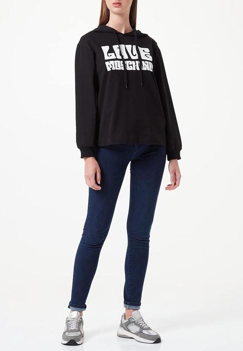 Produktbild Love Moschino Stretch-Fleece-Sweatshirt (46)