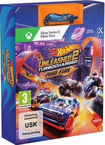Actual product image Milestone Hot Wheels Unleashed 2 Turbocharged Pure Fire Edition (Xbox One S, Xbox Series X, DE, FR, IT)