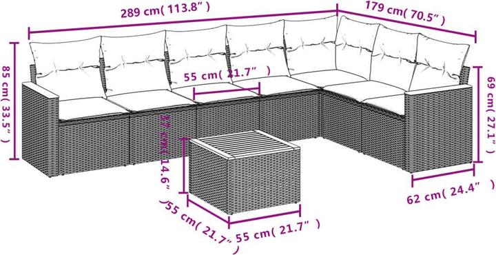 Produktbild vidaXL Veda