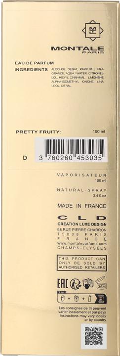 Actual product image Montale Pretty Fruity (Eau de parfum, 100 ml)