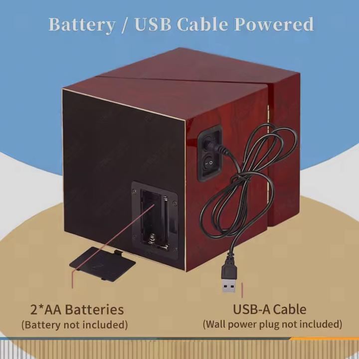 Actual product image Cbx Eleganter Uhrenbeweger für 1 Uhr, Watchwinder braun poliert (1 x)
