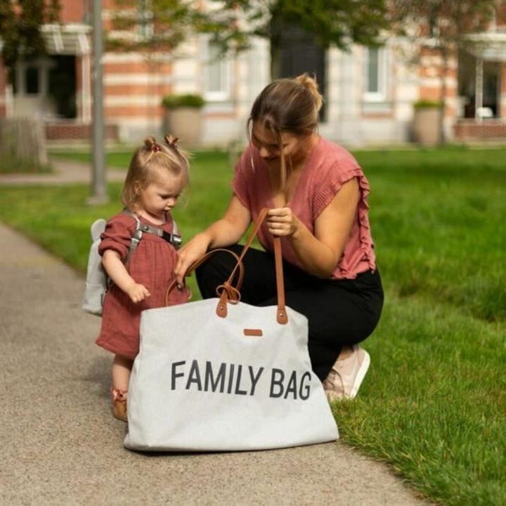 Image du produit Childhome Family Bag canvas grau