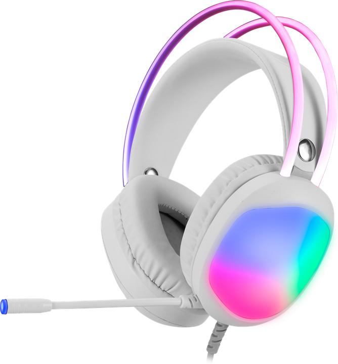 Actual product image Marvo HG8959 Transparent RGB Gaming Headse (Cable)