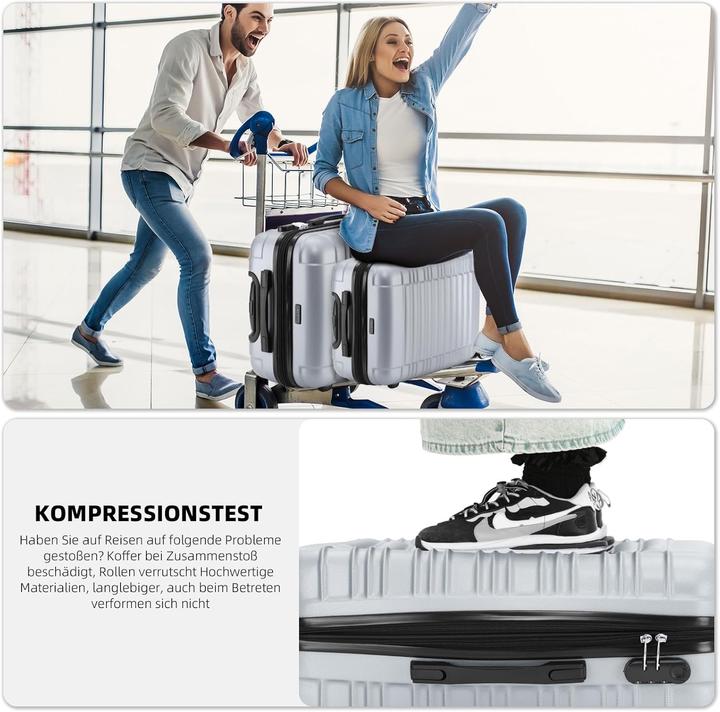 Immagine prodotto Beibye Hartschalen Kofferset (115 l)