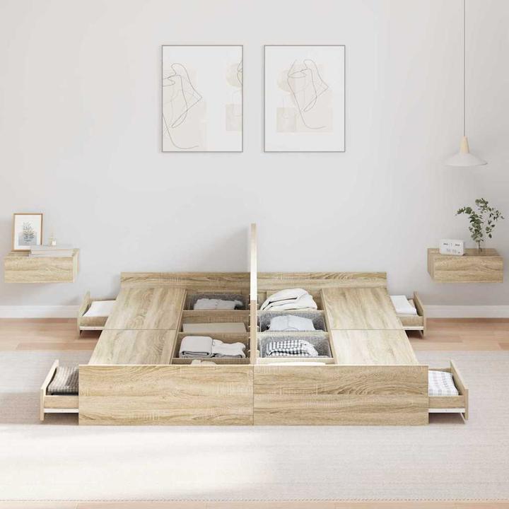 Immagine prodotto VidaXL Letto contenitore (140 x 190 cm)