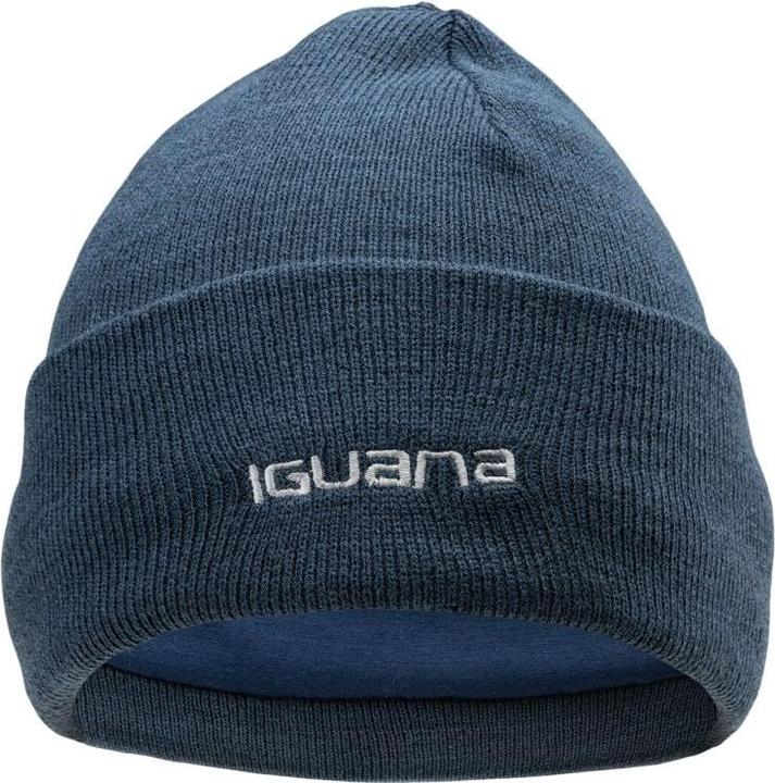 Actual product image Iguana Lea Hat Navy Blue Melange One Size (One size)